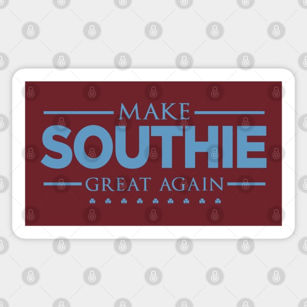 MAKE SOUTHIE GREAT AGAIN - Old School Sticker by Danny Picard